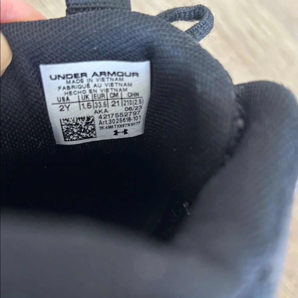 Under Armour Kids Athletic Sneakers